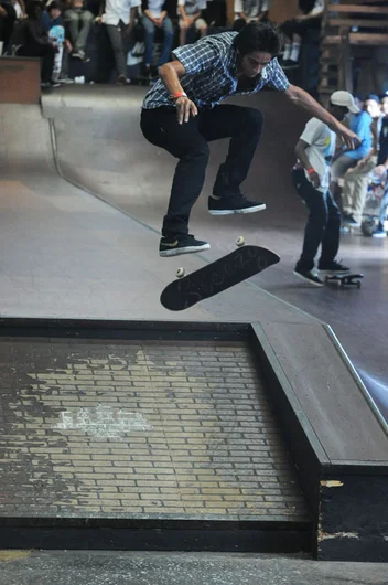 Cris Lesh - 360 flip.<!-- Back to School Bash 2012 Presented by Altamont -->