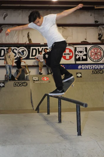 Mikey Perdomo here is ripping at Damn Am Atlanta with a nice overcrook. No sponsors, got in with video footage. Maybe that will change this weekend?<!-- Damn Am Atlanta 2013: The Road and The Bowl Jam -->