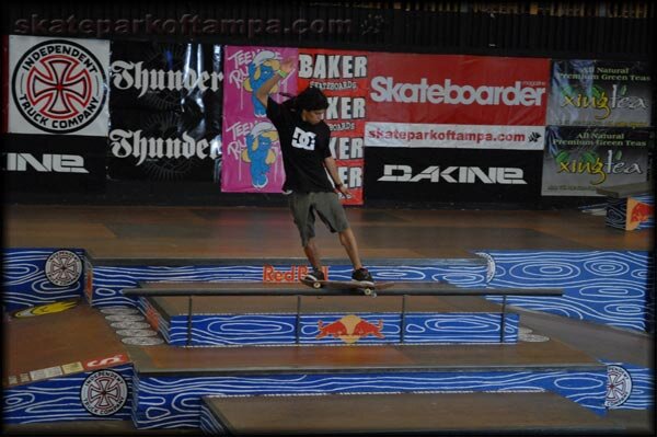 Tabari Cook - frontside feeble grind