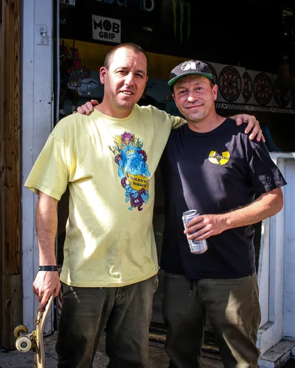 <!--cotc20photos-->

John Montesi reppin for Westside and Gary Smith repine for Vu Skateshop. Thanks for coming out fellas!
