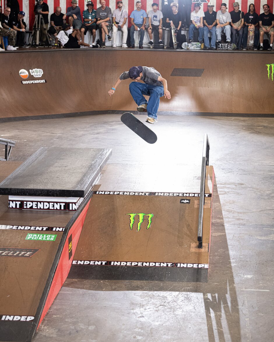Proper Catch on this 360 Flip