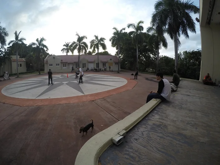 <!--toamia-->

Brendan Carroll chilling at the best flat ground spot.