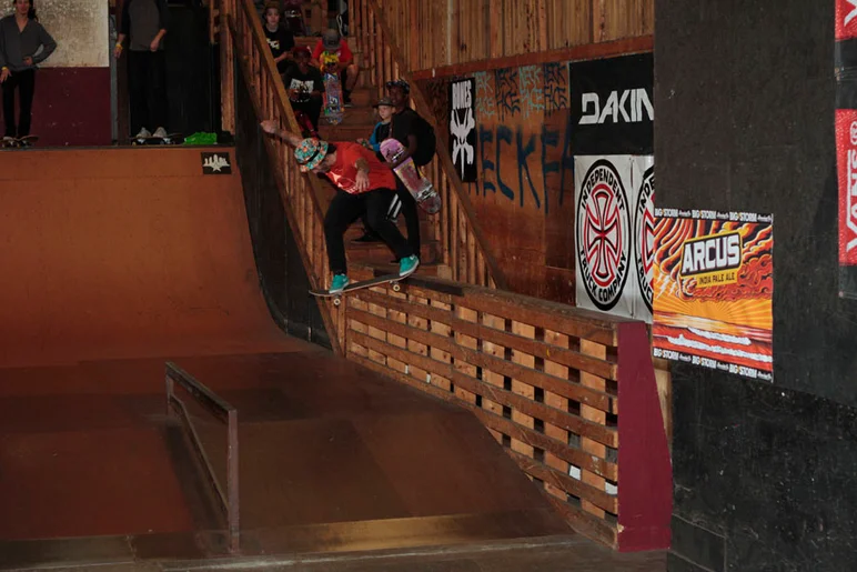 <!--cotc15-->

Back inside, Shaqueefa was putting a good show. Piro Seirra Bump to Back Tail.