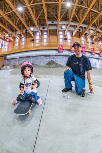 Father daughter Qualifier quality time.

<!--damnamjapan2023mensqualifiers-->