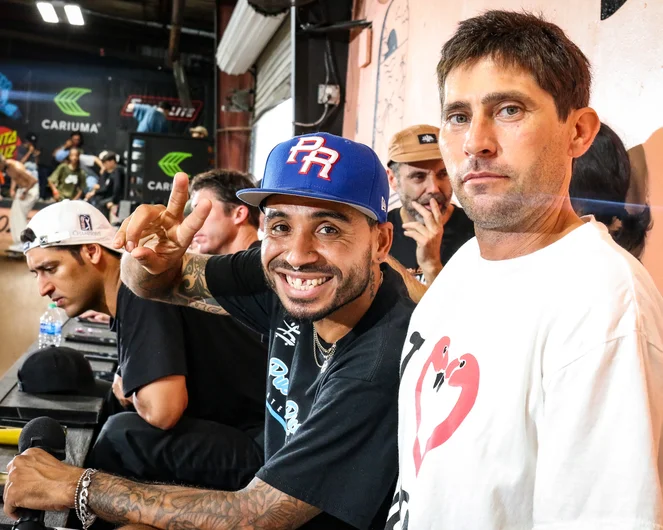 Manny and Danny. These guys are two of the most calculated skaters you’ll ever meet. They can macro analyze skateboarding like true scientists. Danny’s nickname back in the day actually used to be “The Scientist”; at least that's the story I heard.
<!--fridayam2023lastchance-->