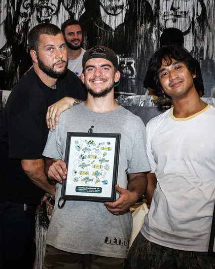 <!--soj19photos-->

“Thanks for Showing Up” Austin! Even though you live here, so we don’t know where else you would’ve been…
