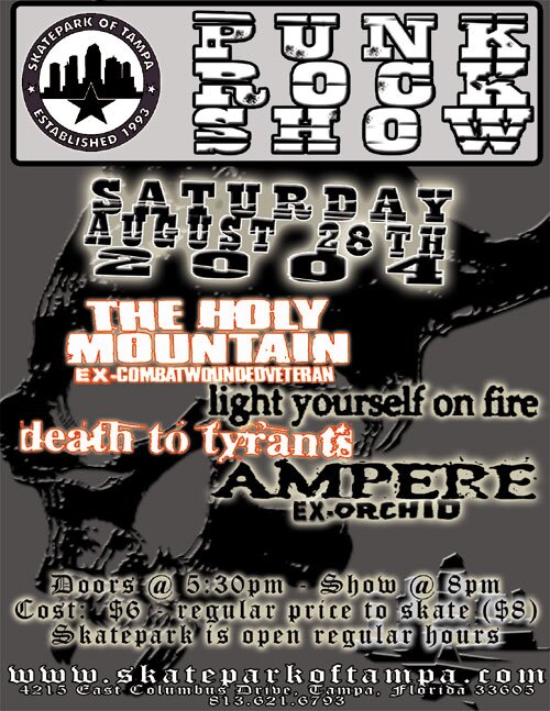 The Holy Mountain, Light Yourself On Fire PunkShow