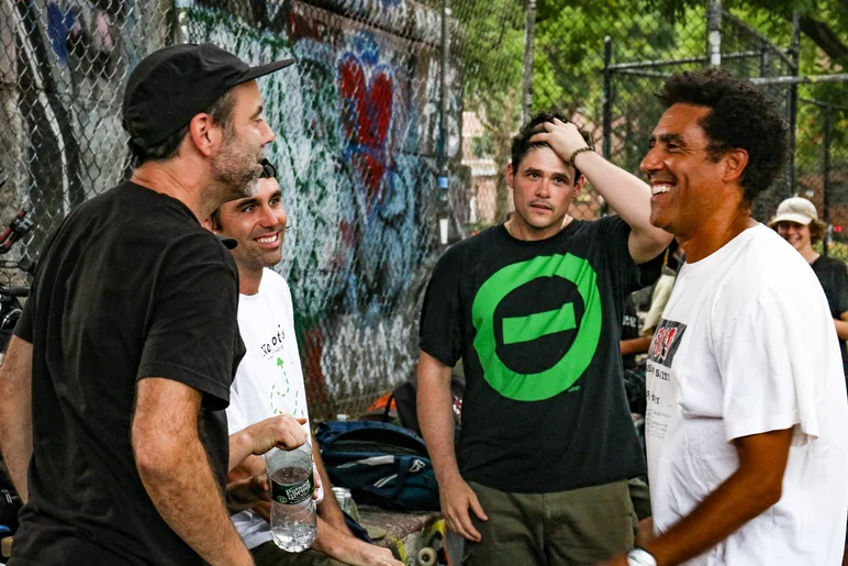 Vern Laird spotting. They just let this guy in anywhere!

<!--damnamnyc23-day1-->