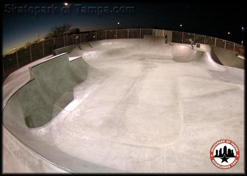 Tempe, Arizona Public Skatepark - Bowl Left Side