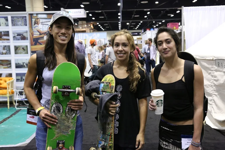 <!-- surfexpoJan2014 -->
Tampa locals and Rippers Laura, Noelia, and Alex.