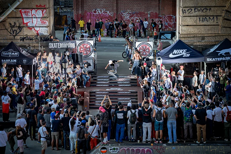 <!--dany18finalsphotos-->

Yukito Aoki warms up the Best Trick zone with a Tre Flip.