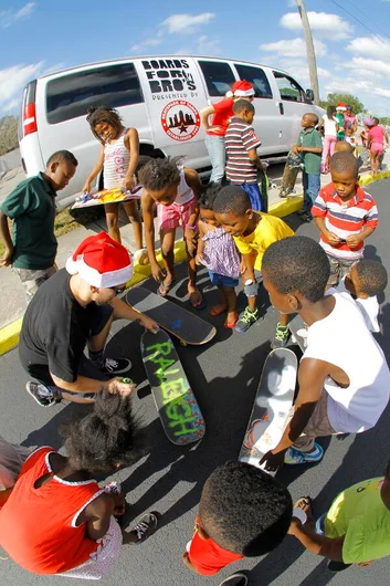 <!-- b4b2013dec -->

Chris Preston helped kids pimp out their griptape with their names.