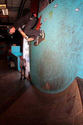 <!--eotmjune16-->

Eric McKenney riding up as far as he can go for a nice BS Wallride.