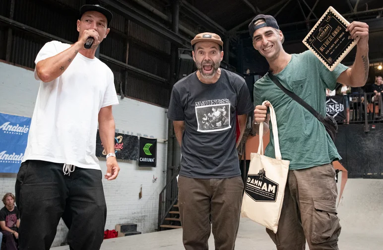 Matias Dell Ollio cops 4th place in the Best Trick Contest, Heck Yeah Matias!

<!--damnambreda22qualifiersphotos-->