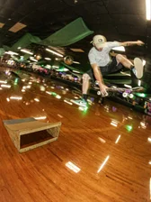 Matt with a kickflip
