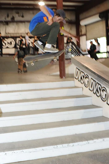 Tyler Hunger and his hardflips are growing up fast.<!-- Damn Am Atlanta 2013 Presented by DVS -->