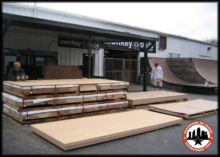 Feb 25, 2004 vert ramp construction update...Vert Ramp James and Anthony Furlong with the tool belts