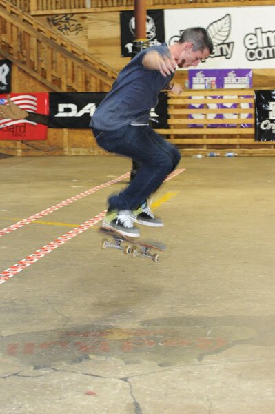 AJ Ballard is fakie flipping his way to the final