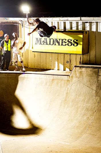 The beginning of the end of the jam with Jake Odle getting after that top rope tango.  

<!--tampam2022madnessconcretejam-->