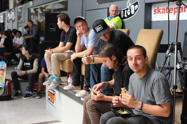 Amsterdam: Skatepark food