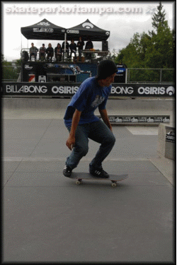 Who dat? Big flip front board
