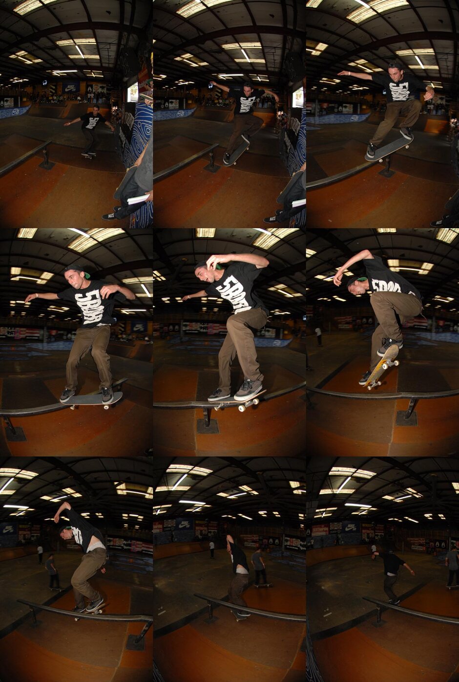 Chris Blake - nollie crooked grind pop-over