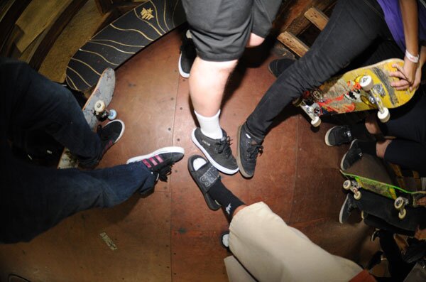 Before anything gets going, a foot fetish