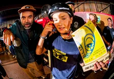 Hampus got second, r