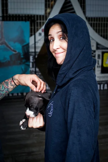 <!--dacm16-finals-->

Our Brazilian tour guide from last Damn Am stop, Ana Paula showed up so I guess that means we didn’t annoy her too much, and this time she brought her pup.