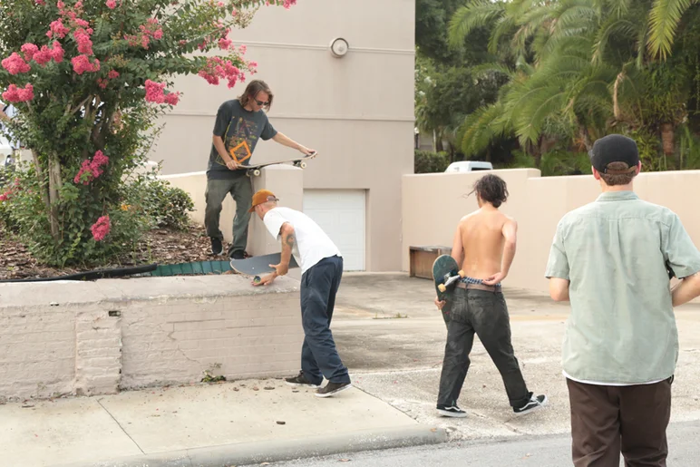 <!--bakeland-->

Herman: “Boss, can you boardslide this to fakie?”