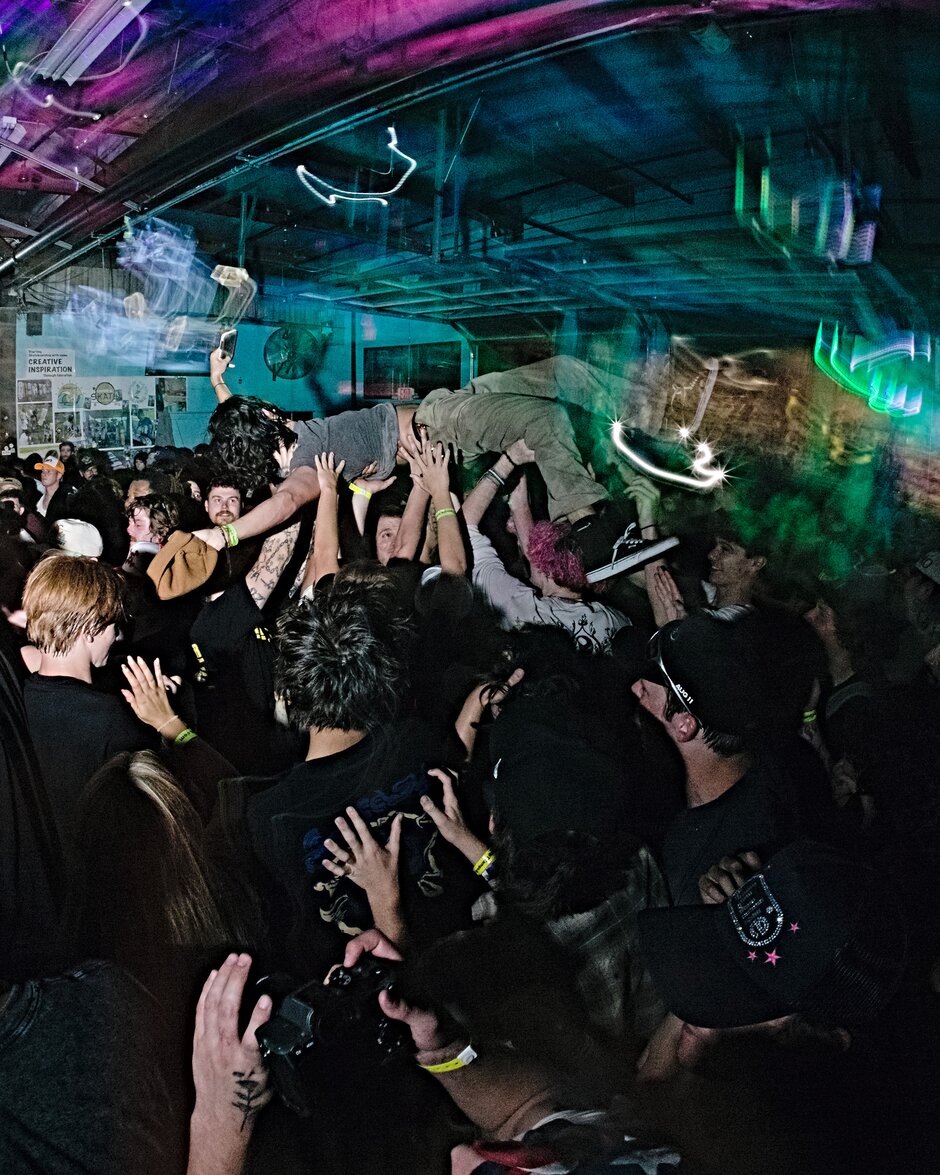 Crowd Surfing at BLP Kosher