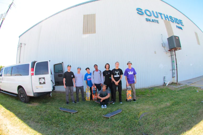 <!--ridetexas14-->

The SPoT team loaded up the van for another trip to Southside Skatepark for the 18th annual Make A Wish Texas Skate Jam. We had a lot of new heads in the van who had never been to Texas before, so we were in for treat.