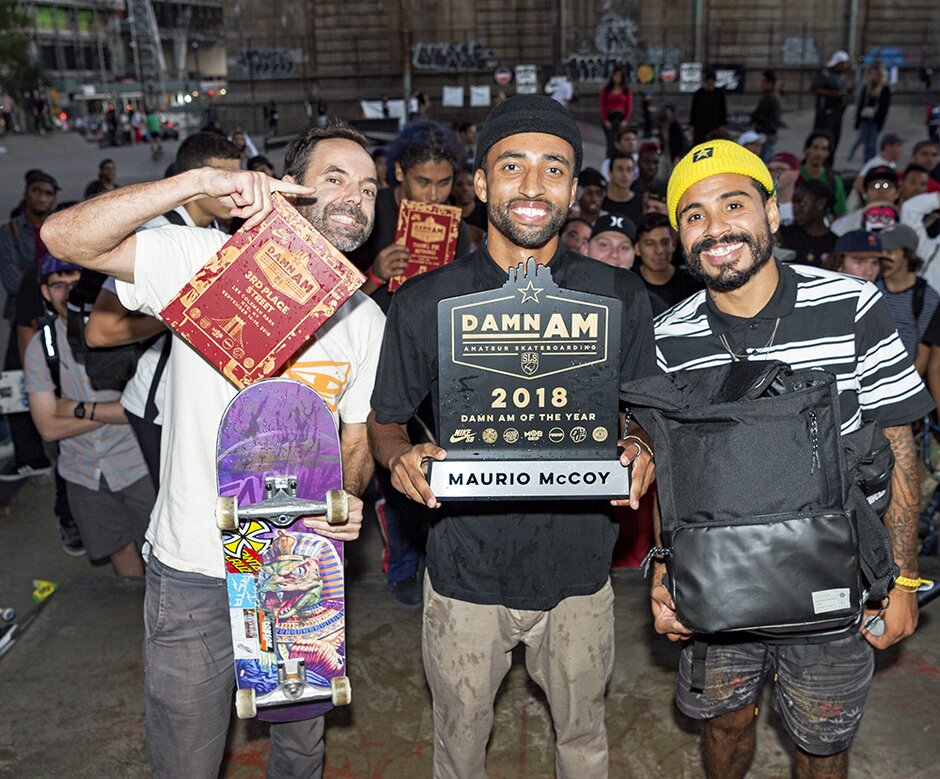 2018 Damn Am NYC Finals & Best Trick Photos