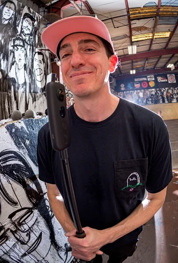 <!--am18practice-->

Floridian legend and icon Joe Perrin once again breaks down the barriers of what's possible in skateboard cinema with this new gadget.
