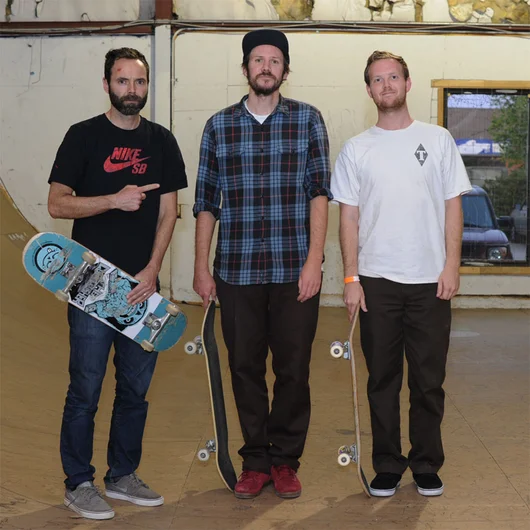 Paul Zitzer, Paul Shier, and Pat Stiener with a Static trilogy lineup.<!-- Damn Am Atlanta 2013 Presented by DVS -->