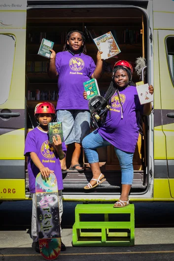 <!--desotob4b-->
Boards for Bros tries to work with Bess the Book Bus as often as possible because they have found that boards and books go together like peas and carrots.