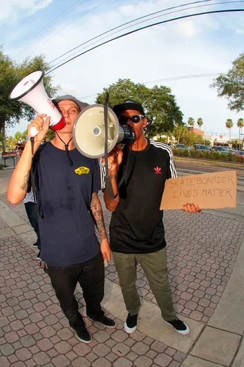 <!--bricks6photos-->

With all the mayhem going on in the USA, we must remember Skateboarder Lives Matter.