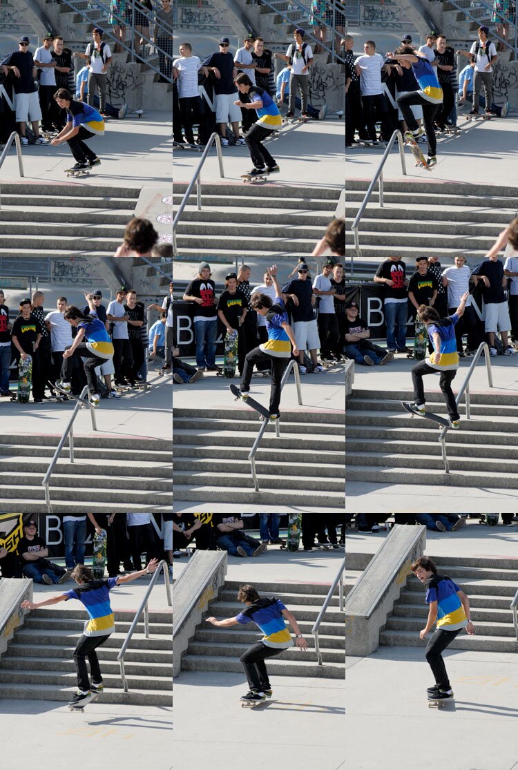 Matt Berger - frontside bluntslide