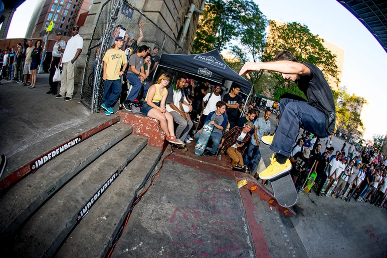 <!--danycsat-->

Just when he didn't have to do anything else, Antonio Durao ollie backside heel flipped the damn thing. Have a cigar already man. You earned it!