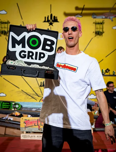 <!--pro20finals-->
With all the trick battles throughout the week and giving it his all, David Loy gets the Mob ‘G’ For Effort award.
