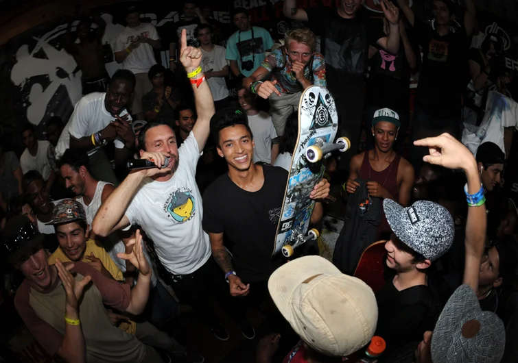 <!--finalspro14-->

Everyone knew that Nyjah Huston won the 2014 Tampa Pro with the live scoring, so he didn't even need to take his third and final run. He took it anyway and did some of the craziest tricks to go down this weekend.
