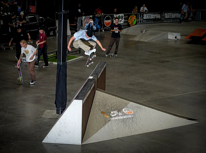 <!--dala18quals-->

Greyson Beal, 1st Place, Hardflip into Bank.
