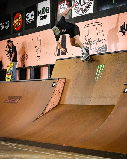 SPoT Retail Manager Rocco takes a break from the shop and clocks in on the Bank to Wall with a Back Smith

<!--schoolsoutjam2023-->