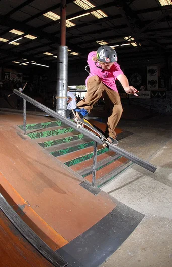 <!--btsbtbt2018-->

Spring Roll All Ages Contest 2009<br />
Jamie Foy is ripping, but give him a few years to grow up and he's going to be killing it.  Crooked grind on the handrail