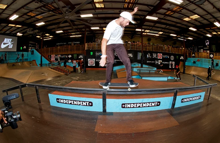 <!--am15sunday-->

Ryan Bobier gets the final day of Tampa Am 2015 set-off with a Backgrind across the box.  Sinchin’ on that toe side, Yikes!