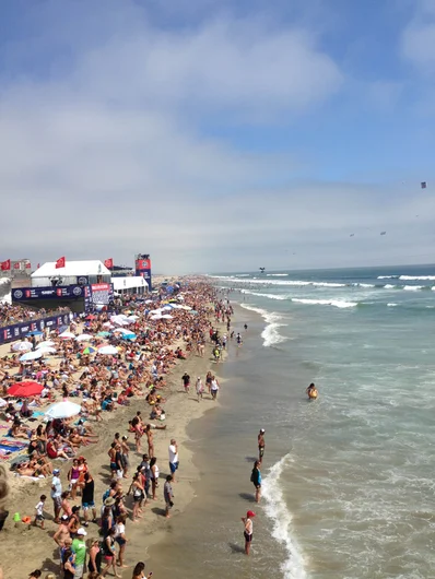 <!-- agenda2013 --> Huntington Beach Pier at the Vans U.S. Open.