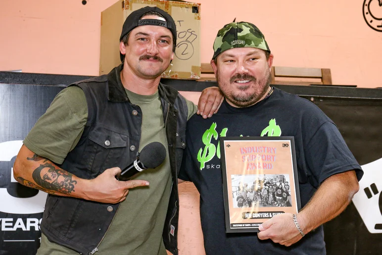 Shout out to Jeff Conyers of Slum Skates for coming through and supporting SPoT always. Homie is never not down!

<!--harvestjam2023-->