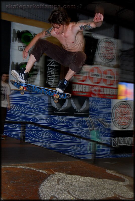 Chris Jata - frontside flip angle three