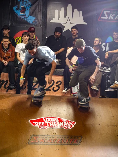 Peter startin off the Semi-Final Race

<!--cotc2024-deathrace-->