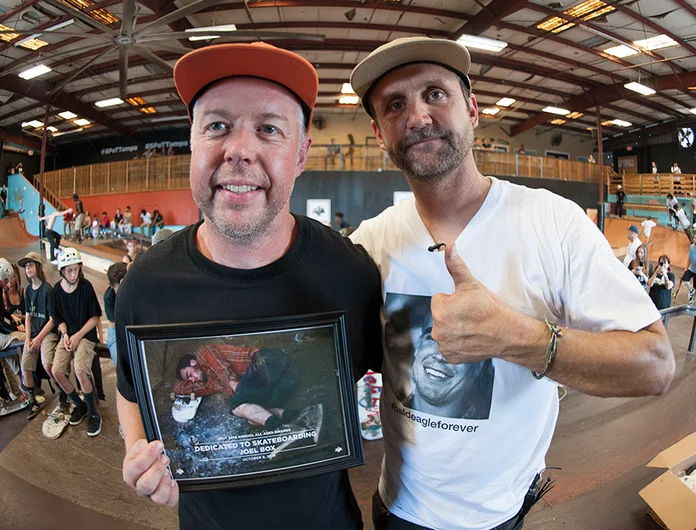 <!--hj16photos-->

Joel Box took home the “Dedicated to Skateboarding” award for all of his help here at the Skatepark. Solid dude right there.